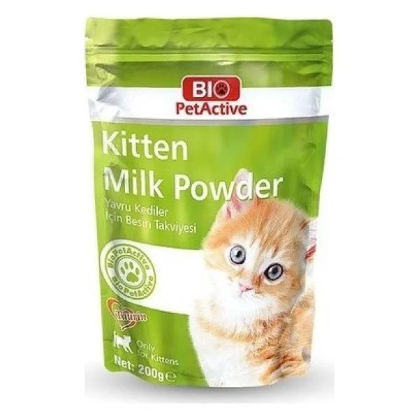 Bio Petactive Kitten Milk Powder 200 Gr Yavru Kedi Süt Tozu - Görsel 4