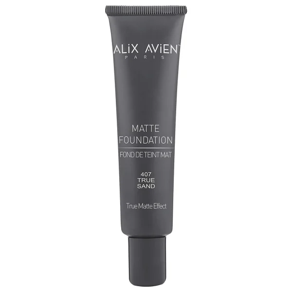 Alix Avien Matte E Vitamini İçeren 407 True Sand 40 Ml Likit Fondöten - Görsel 4