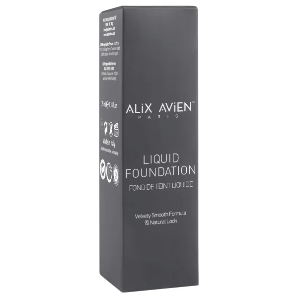 Alix Avien Nemlendirici Etkili Kremsi Spf 35+ 301 Soft Ivory 35 Ml Likit Fondöten - Görsel 4