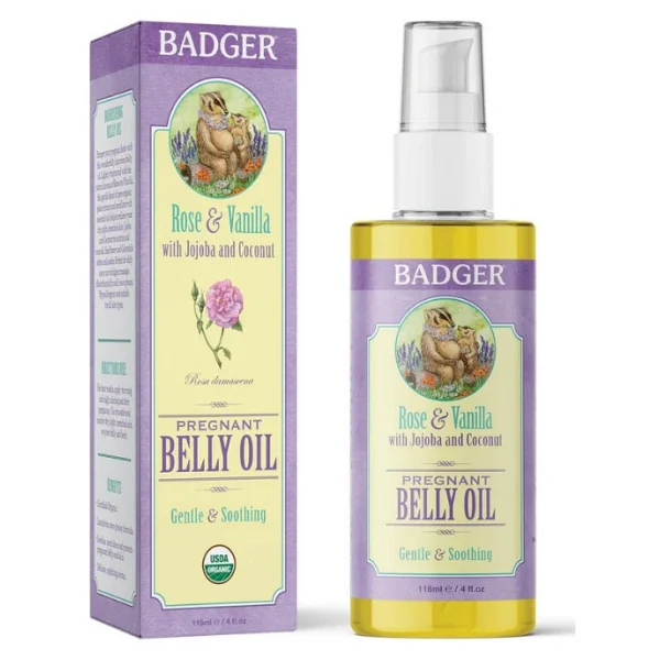 Badger Organik Karın Çevresi Nemlendirici Çatlak Yağı 118 Ml - Görsel 6