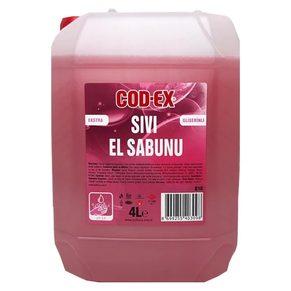 Cod-Ex Sıvı El Sabunu Krem Kokulu 4 L X 4 Adet - Görsel 4