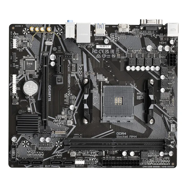 Gigabyte A520m-K-V2 AMD Am4 DDR4 Micro Atx Anakart - Görsel 4
