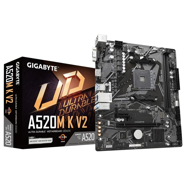 Gigabyte A520m-K-V2 AMD Am4 DDR4 Micro Atx Anakart - Görsel 6