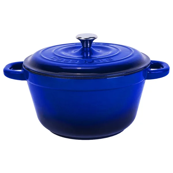 Lava New Heritage Yuvarlak Mavi 26 Cm Döküm Tencere - Görsel 6