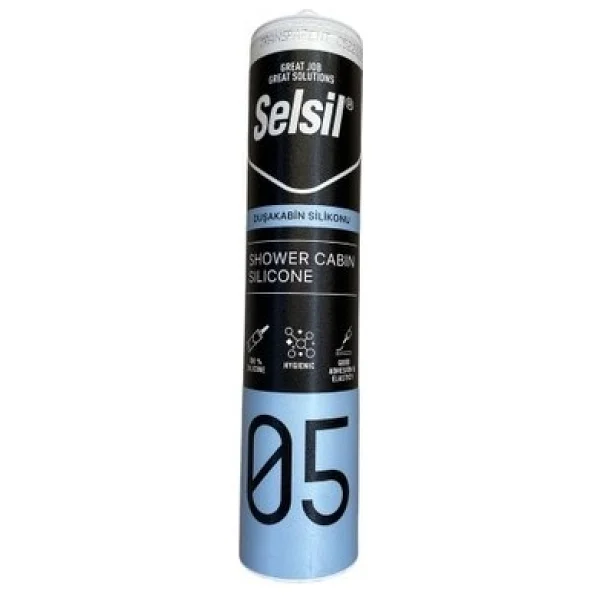 Selsil 05 280 Ml Beyaz Mutfak Ve Banyo Silikonu - Görsel 2