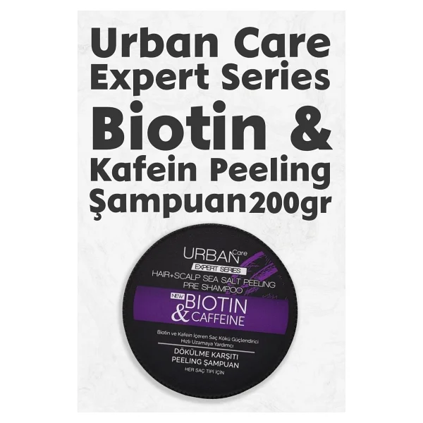 Urban Care Biotin & Caffeine 200 Ml Peeling Şampuan - Görsel 4