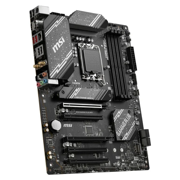 Msı B760 Gaming Plus Wi-Fi Intel Lga1700 DDR5 Atx Anakart - Görsel 3