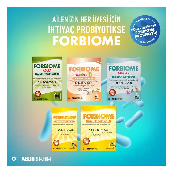 Forbiome Minies Probiyotik 8 Ml Damla - Görsel 4