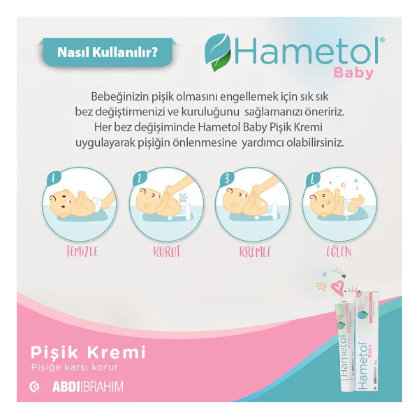 Hametol Baby Pişik Kremi 30 Gr - Görsel 4