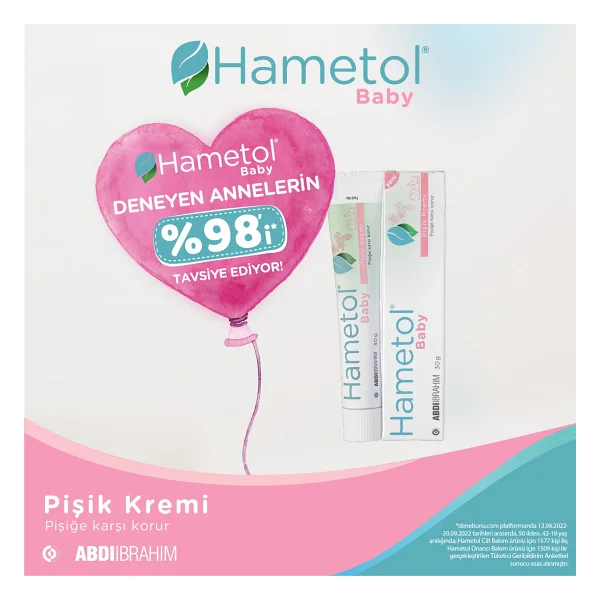 Hametol Baby Pişik Kremi 30 Gr - Görsel 7