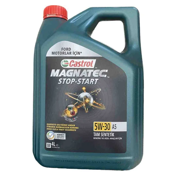 Castrol Magnatec Stop-Start 5w-30 A5 4 Lt Motor Yağı - Görsel 3