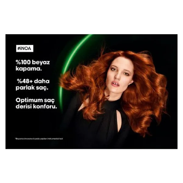 L'oreal Professionnel Paris Inoa 8.11 Açık Kumral Yoğun Küllü Saç Boyası - Görsel 8
