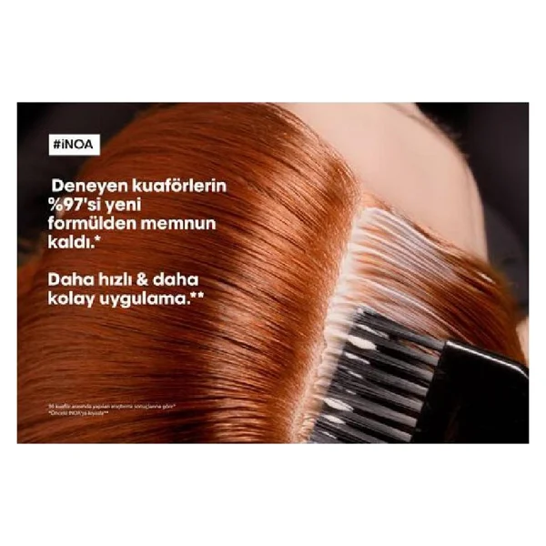 L'oreal Professionnel Paris Inoa 8.11 Açık Kumral Yoğun Küllü Saç Boyası - Görsel 9