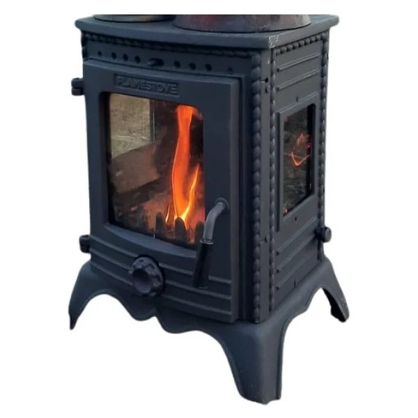 Flamestove Minör Lüx Fs-052 Camlı Şömine Soba - Görsel 5