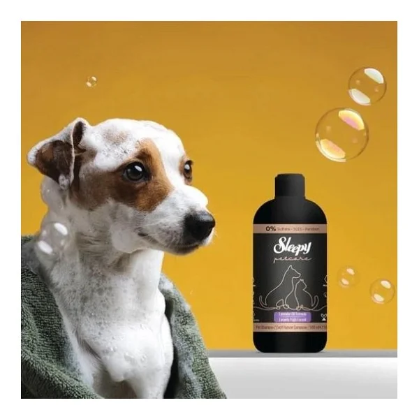 Sleepy Petcare Evcil Hayvan Şampuanı 500ml + 3 X Islak Bakım Havlusu 60lı - Görsel 4
