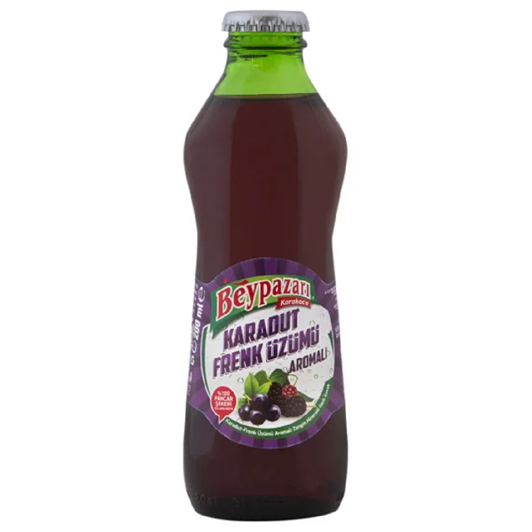 Beypazarı Karadut Frenk Üzümlü Maden Suyu 24x200 Ml - Görsel 8