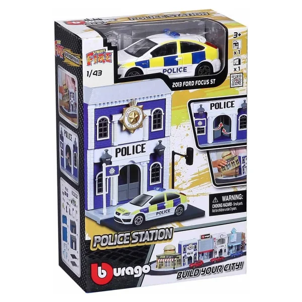 Bburago City Street Fire City Oyun Seti - Görsel 3