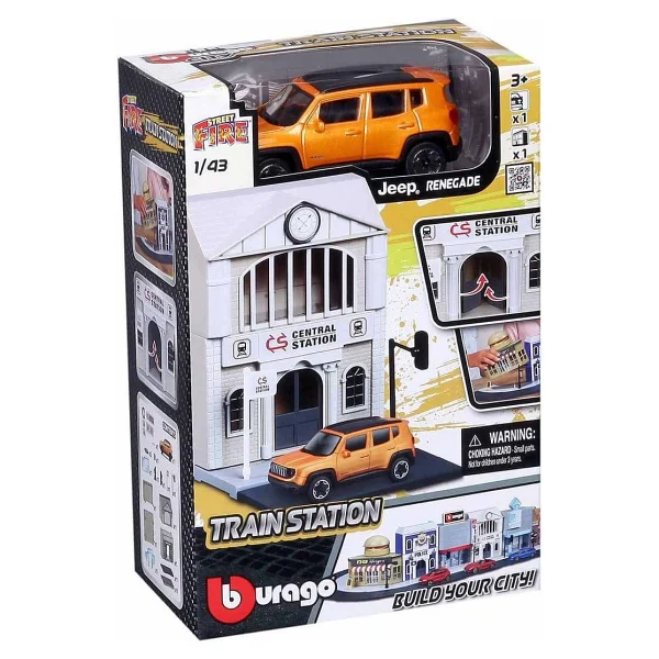 Bburago City Street Fire City Oyun Seti - Görsel 5