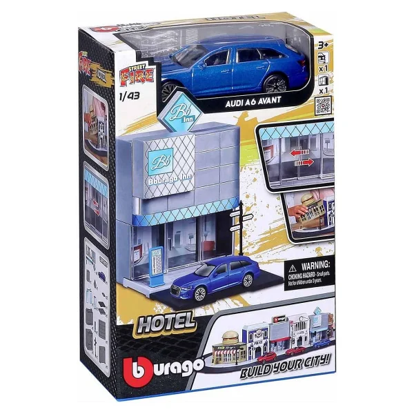 Bburago City Street Fire City Oyun Seti - Görsel 7