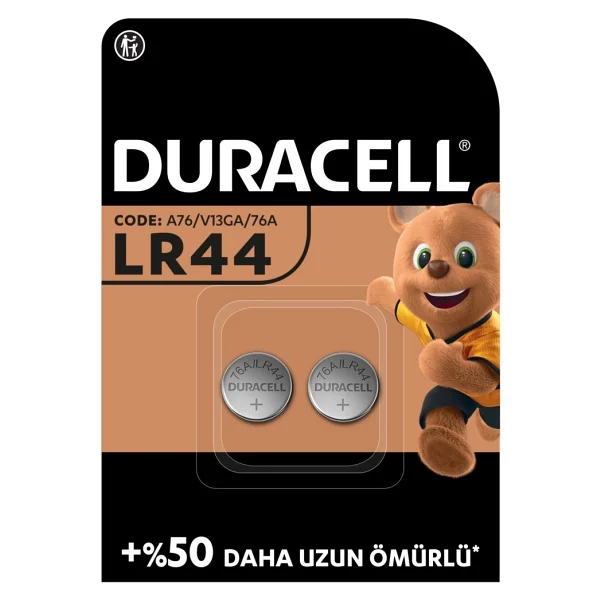 Duracell Lr44 10'lu Alkalin Düğme Pil - Görsel 10