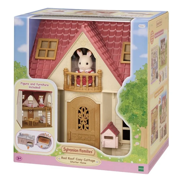 Sylvanian Families Kırmızı Çatılı Başlangıç Evi 5567 - Görsel 4