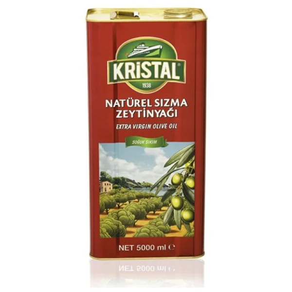 Kristal Dolgun Güçlü Natürel Sızma Zeytinyağı 5 Lt - Görsel 5