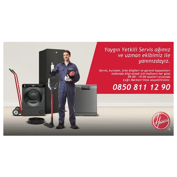 Hoover HDG6C1GWTK Duvar Tipi Davlumbaz - Görsel 6