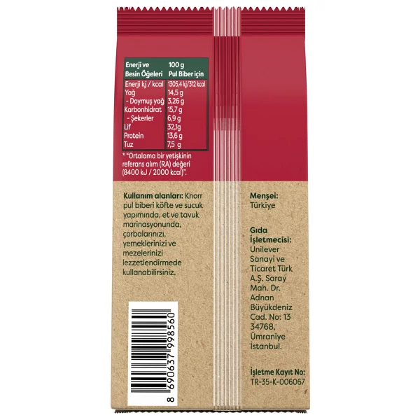 Knorr Pul Biber 65 Gr - Görsel 7