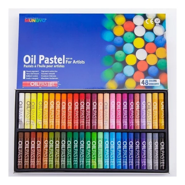 Mungyo 48'li Yağlı Pastel Boya - Görsel 2