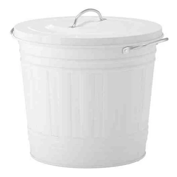 Ikea Knodd Çöp Kutusu 16 Lt Beyaz - Görsel 3