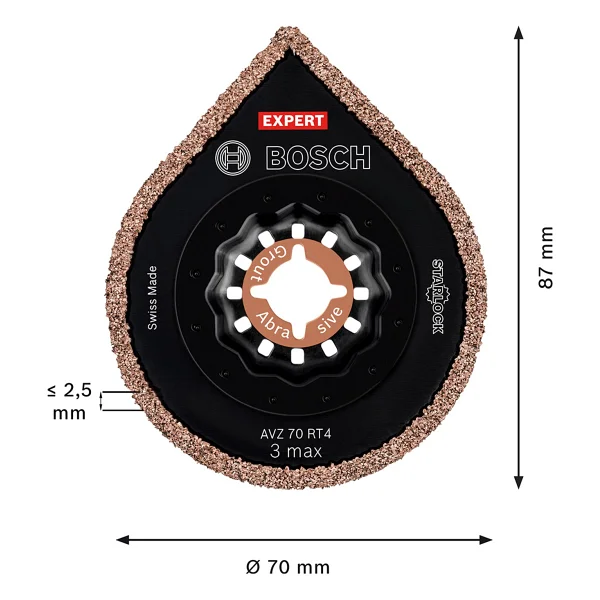 Bosch Expert 2608900041 Starlock Derzleme Tabanı - Görsel 3