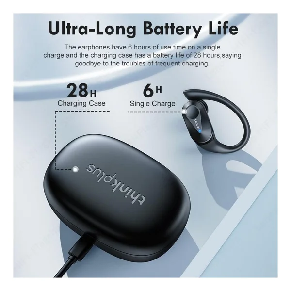 Lenovo Thinkplus Lp75 Beyaz Kulak İçi Bluetooth Kulaklık - Görsel 2