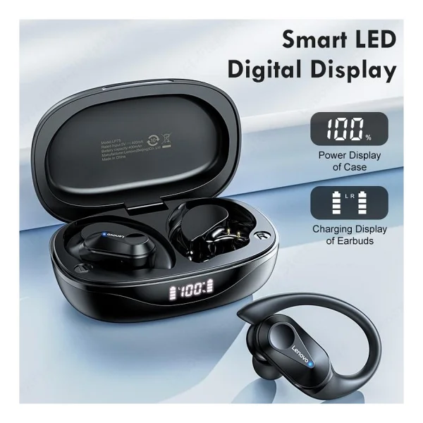 Lenovo Thinkplus Lp75 Beyaz Kulak İçi Bluetooth Kulaklık - Görsel 5