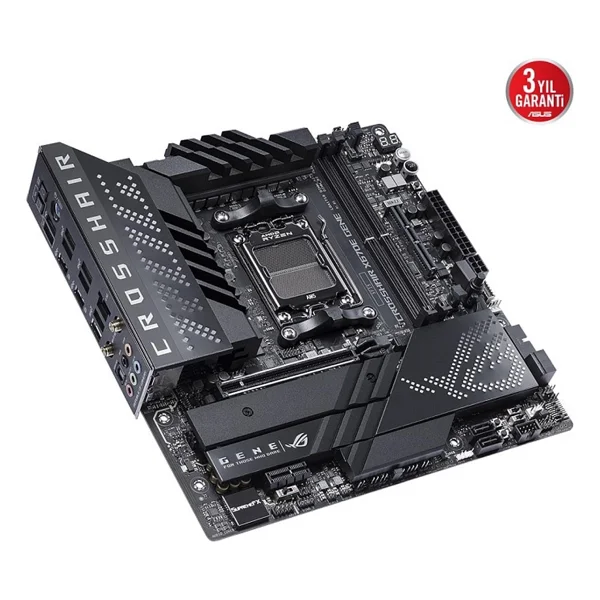 Asus ROG Crosshair X670E Gene AMD AM5 DDR5 Micro ATX Anakart - Görsel 5