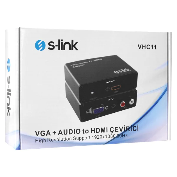 S-Link Sl-Vhc11 Vga To Hdmı Çevirici - Görsel 8