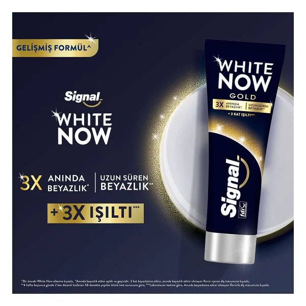 Signal White Now Anında Beyazlık 75 Ml Florürlü Diş Macunu - Görsel 4