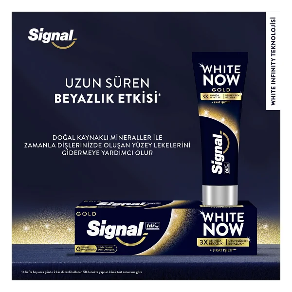 Signal White Now Anında Beyazlık 75 Ml Florürlü Diş Macunu - Görsel 5