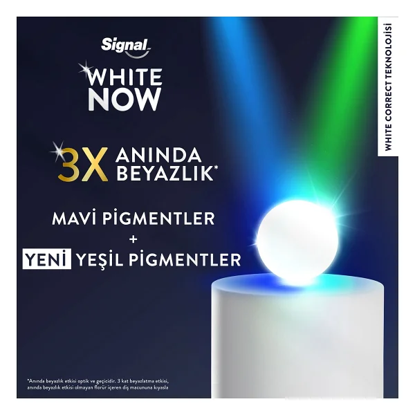 Signal White Now Anında Beyazlık 75 Ml Florürlü Diş Macunu - Görsel 6