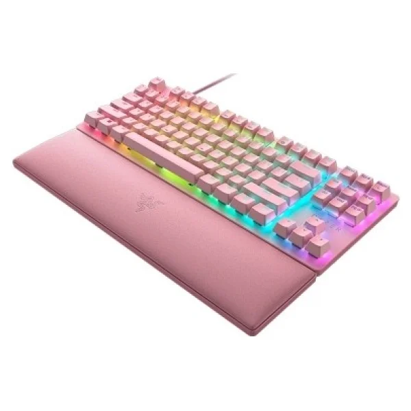 Razer Huntsman V2 Tkl Us Layout Quartz RGB Red Switch Kablolu Mekanik Oyuncu Klavyesi - Görsel 3