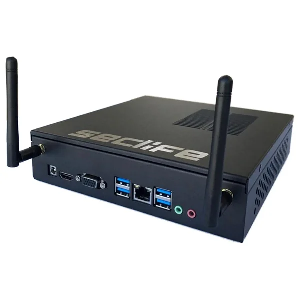 Seclife Mp-515 I5-10400 8gb 256gb SSD Dos Siyah Mini PC - Görsel 6