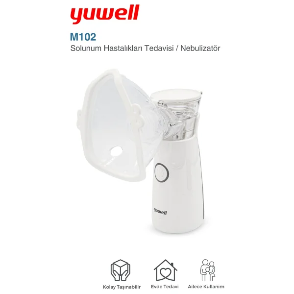 Yuwell M102 Mesh Nebulizatör - Görsel 3