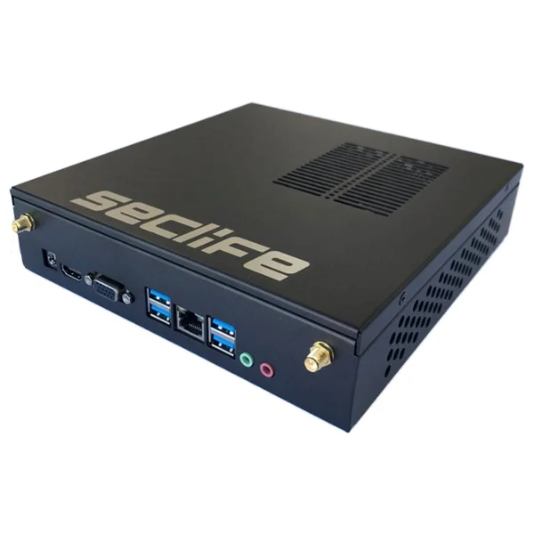 Seclife Mp-535 I5-10400 16gb 512gb SSD Dos Siyah Mini PC - Görsel 3