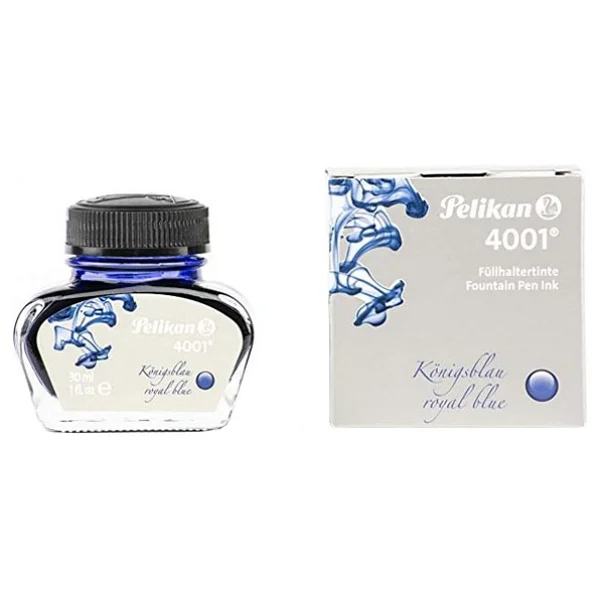 Pelikan 4001 30 Ml Mavi Yazı Mürekkebi - Görsel 4