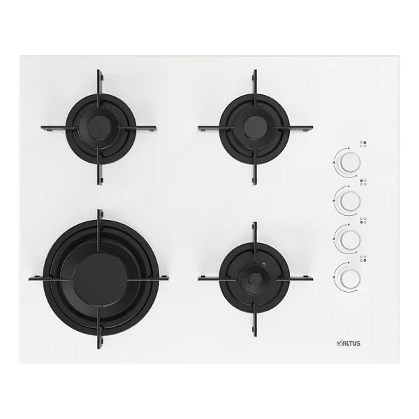 Altus Ala 189 Dw Beyaz Wok Gözlü Cam Ankastre Ocak - Görsel 5