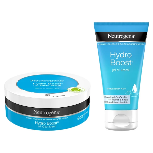 Neutrogena Hydro Boost Jel Vücut Kremi 200 Ml + Jel El Kremi 75 Ml - Görsel 2