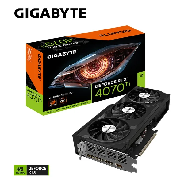 Gigabyte RTX 4070 Tı Windforce Oc 12g Gv-N407twf3oc-12gd 192 Bit Gddr6x 12 GB Ekran Kartı - Görsel 9