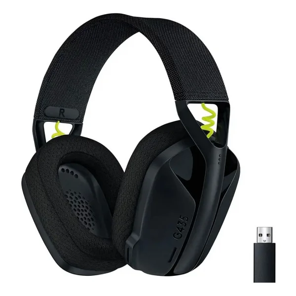 Logitech G435 Lightspeed Kablosuz Kulak Üstü Oyuncu Kulaklığı - Görsel 4