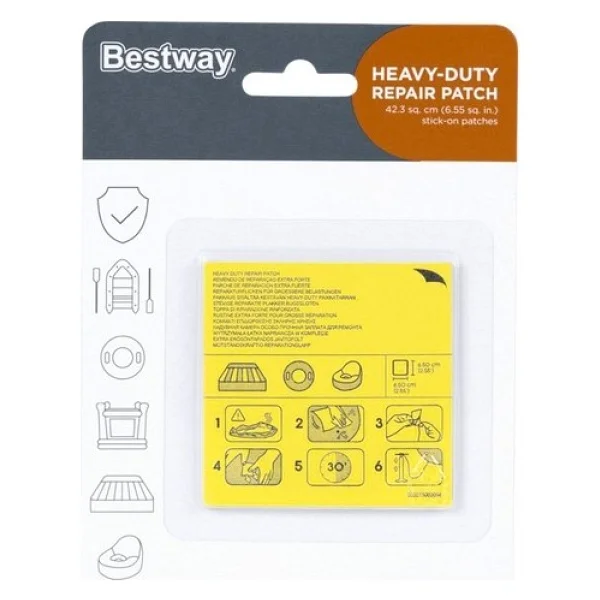 Bestway 62068 10'lu Dayanıklı Tamir Yama Seti - Görsel 2