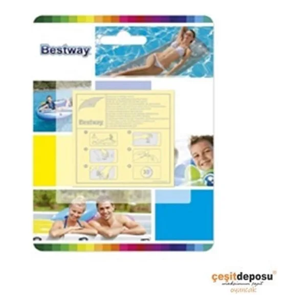 Bestway 62068 10'lu Dayanıklı Tamir Yama Seti - Görsel 5