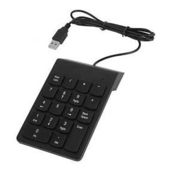 Platoon Kablolu Keypad Kablolu Numerik Keypad 18 Tuşlu Sayısal Klavye Numpad - Görsel 3
